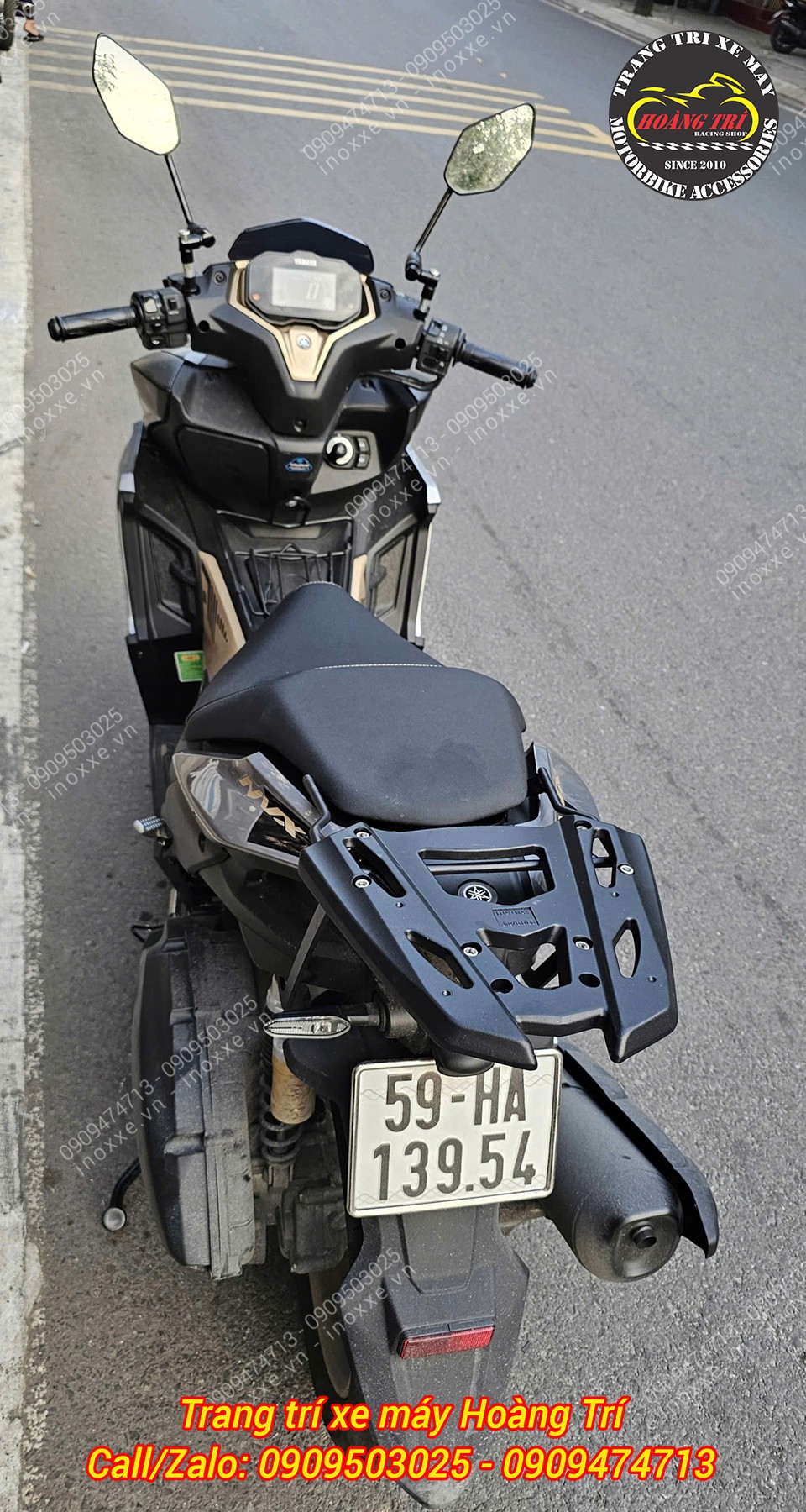 Baga sau Yamaha NVX - Monorack